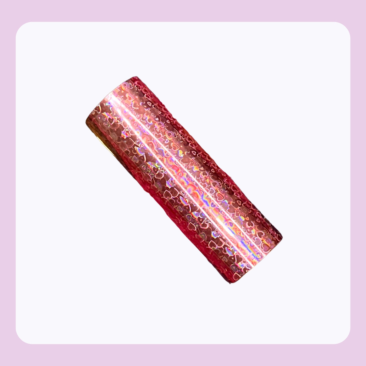 Pink Sweetheart | Heart Patterned Toner Reactive Foil