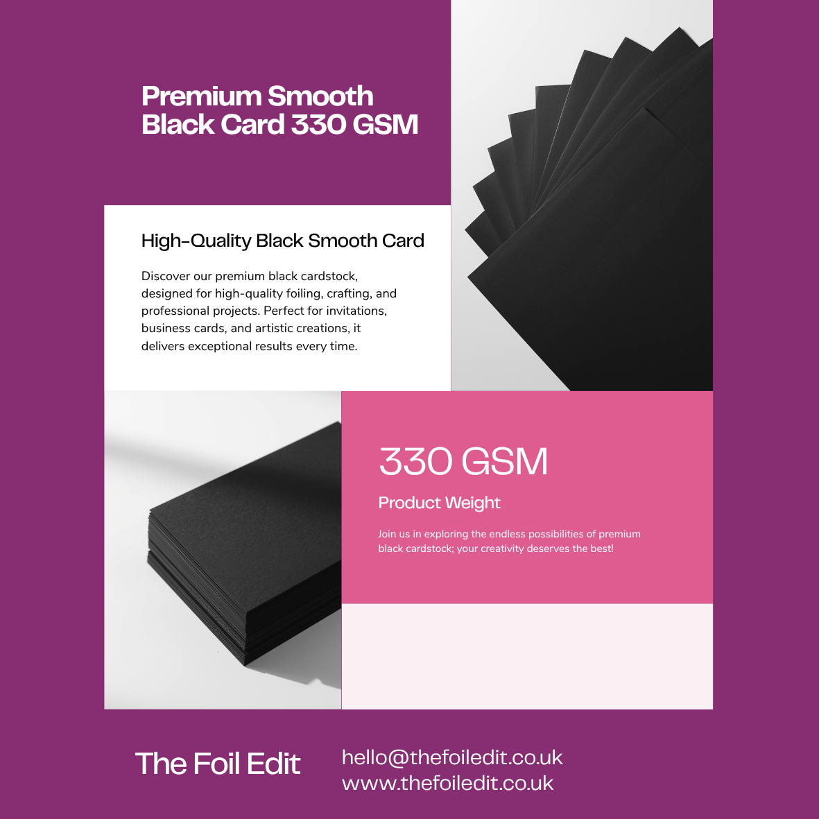 Christmas Foil Starter Pack — placeholder image, replace with photo of the foil sheets and card