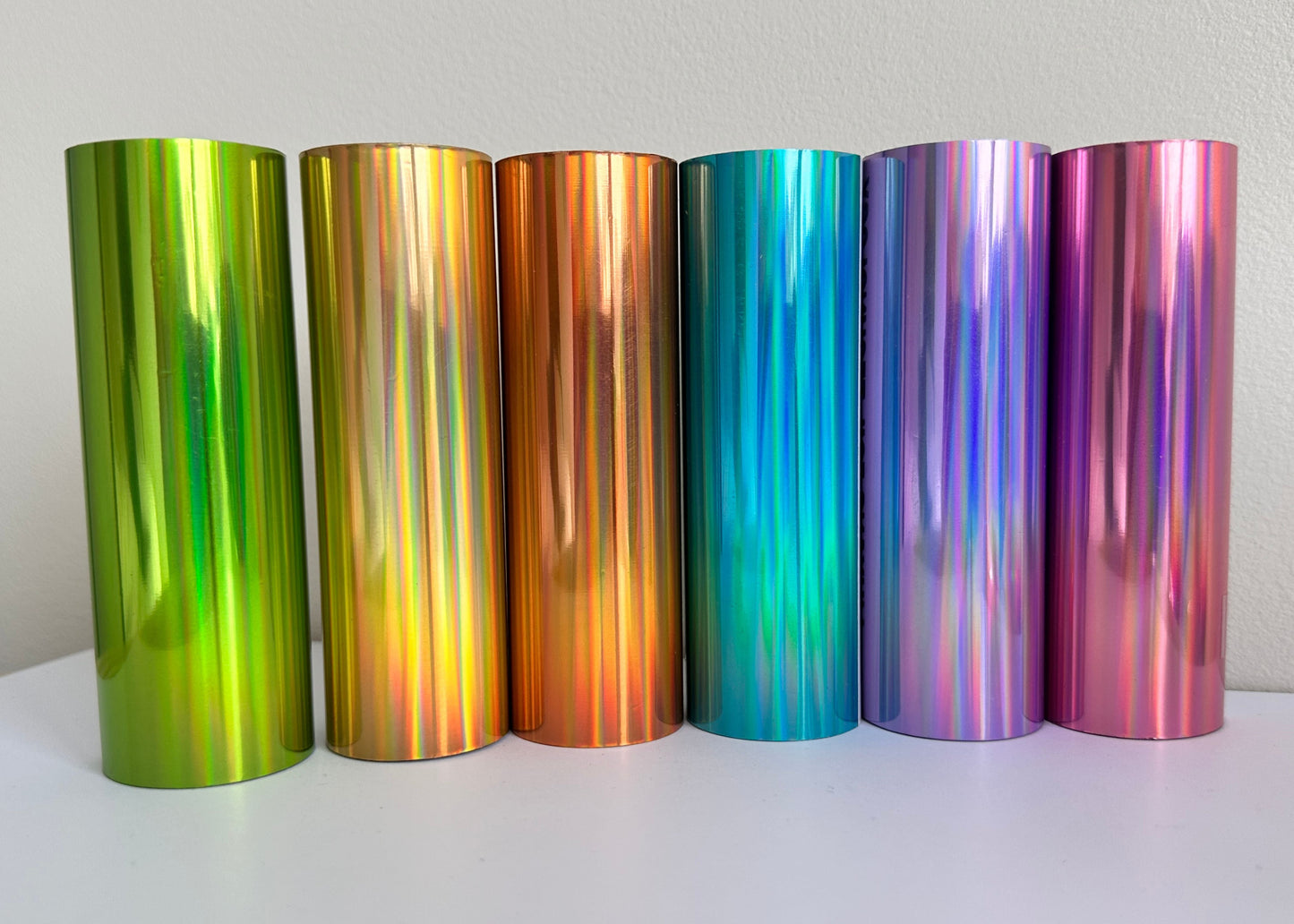 Pink Holographic Toner Reactive Foil Roll | 10cm × 5m