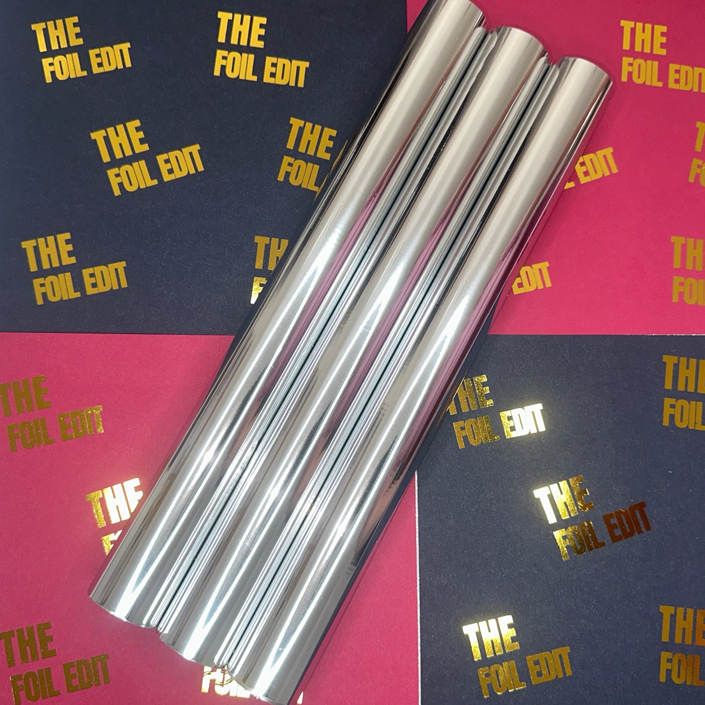 Moonlight Silver | Metallic Toner Reactive Foil | 32cm × 10m