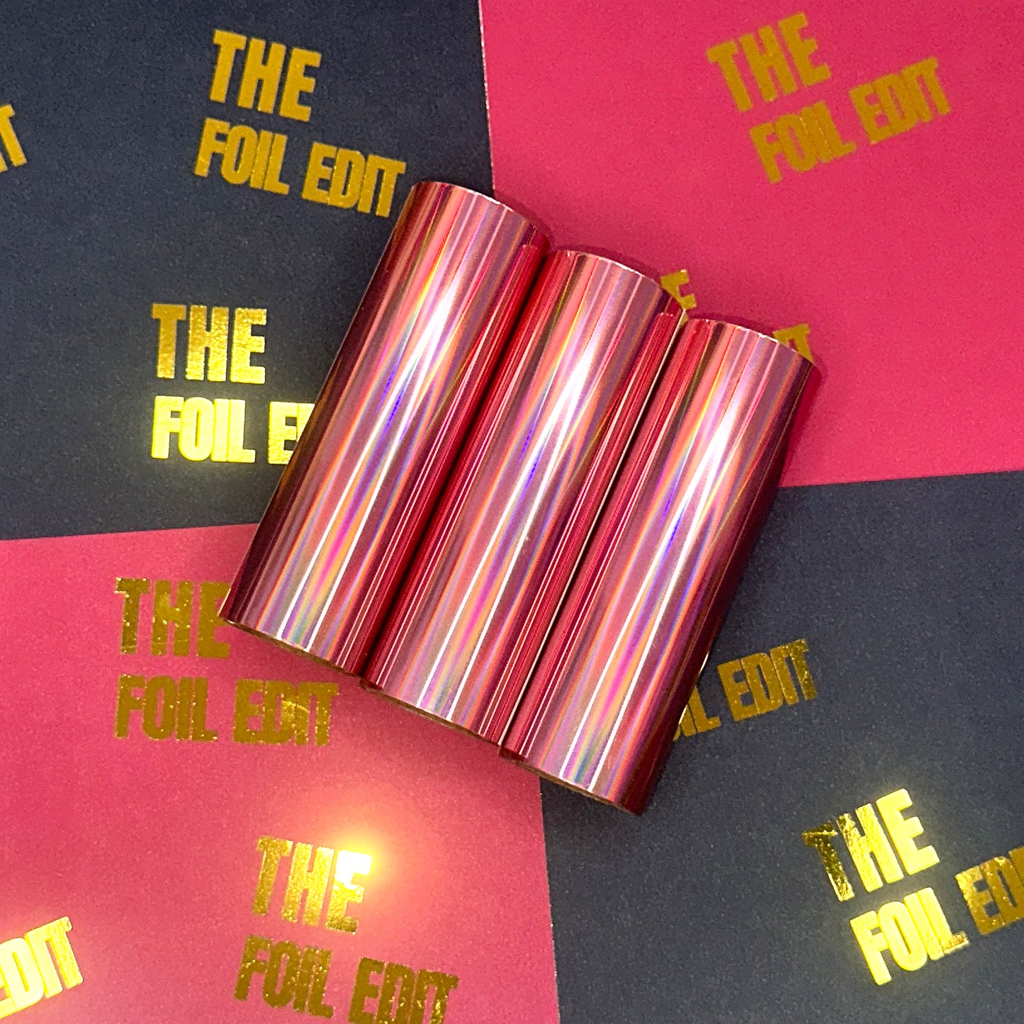 Candy Pink | Holographic Toner Reactive Foil | 10cm × 5m