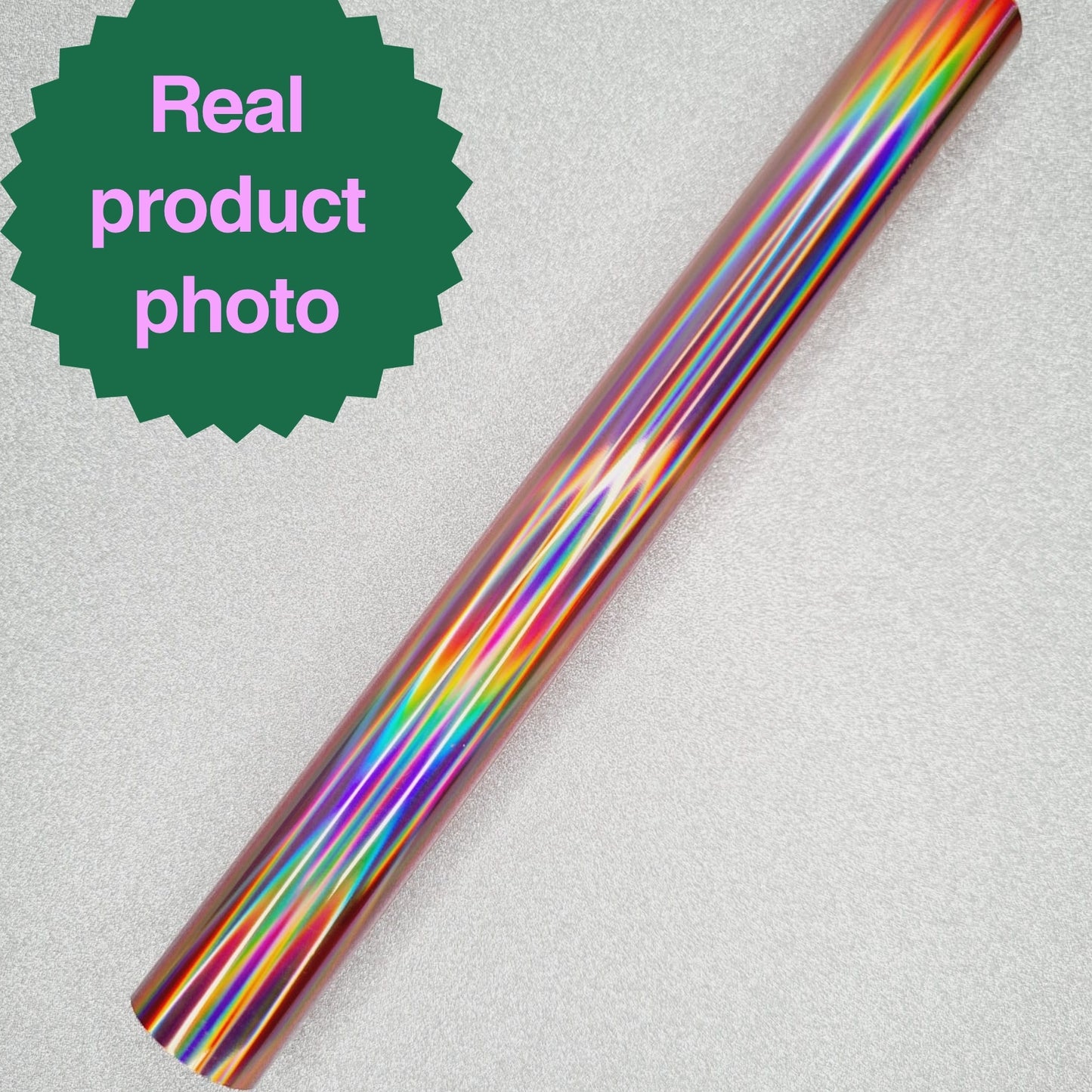 Pearl Pink | Holographic Toner Reactive Foil | 32cm × 10m