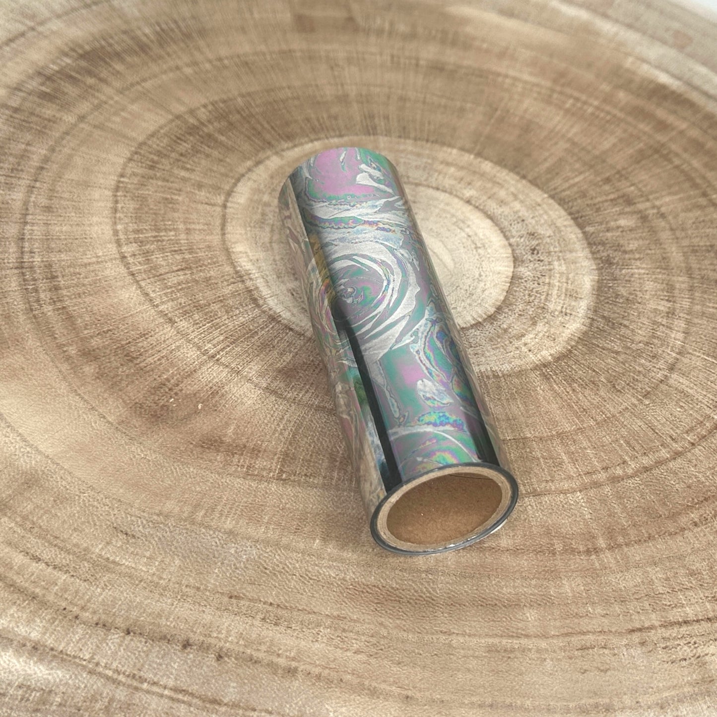 Silver Rose Toner Reactive Foil Roll | 10cm × 5m