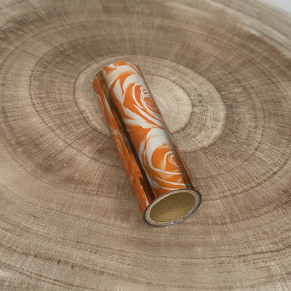 Orange Rose Toner Reactive Foil Roll | 10cm × 5m