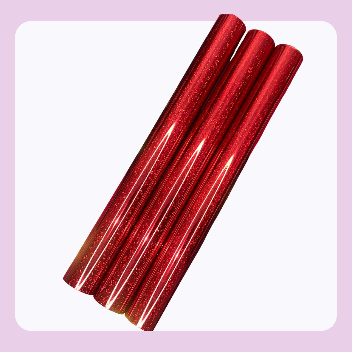 Red Stardust | Laser Sand Toner Reactive Foil