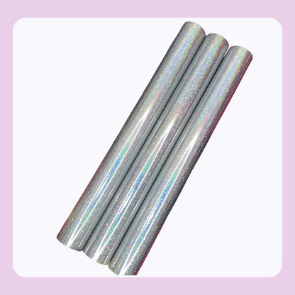 Silver Starlight | Patterned Toner Reactive Foil