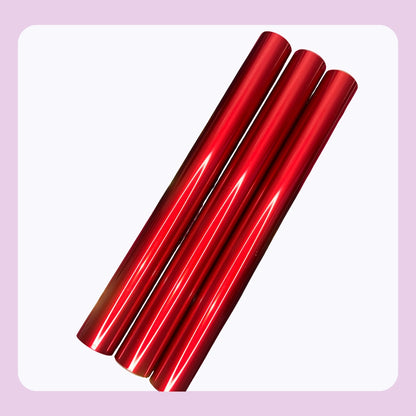 Crimson Red | Satin Matte Toner Reactive Foil