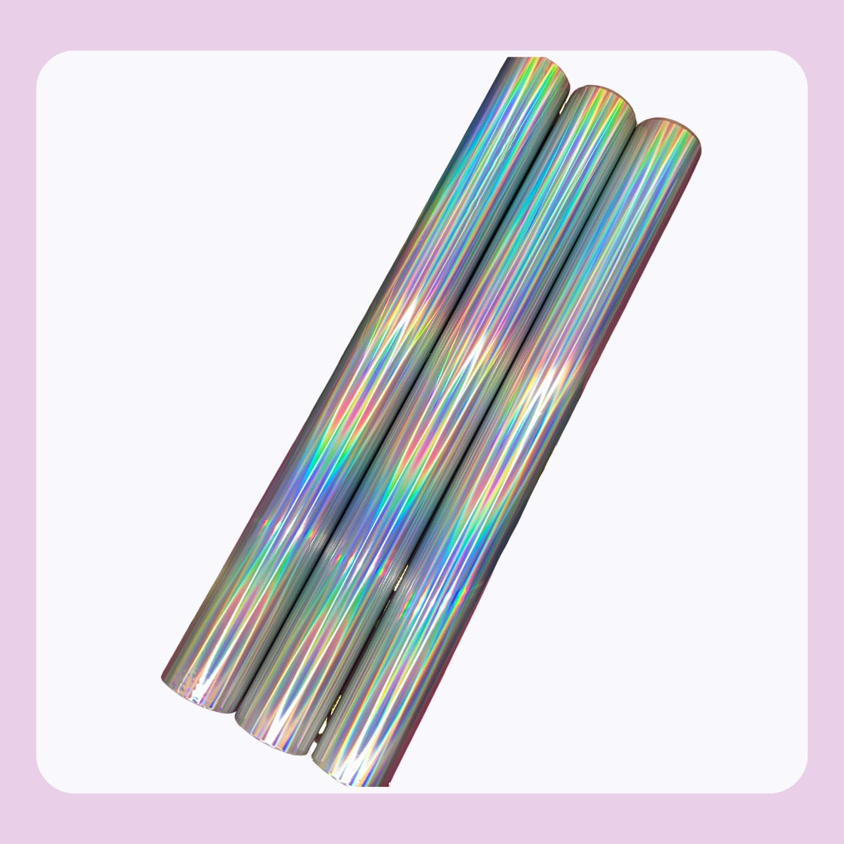 Prism Silver | Holographic Toner Reactive Foil