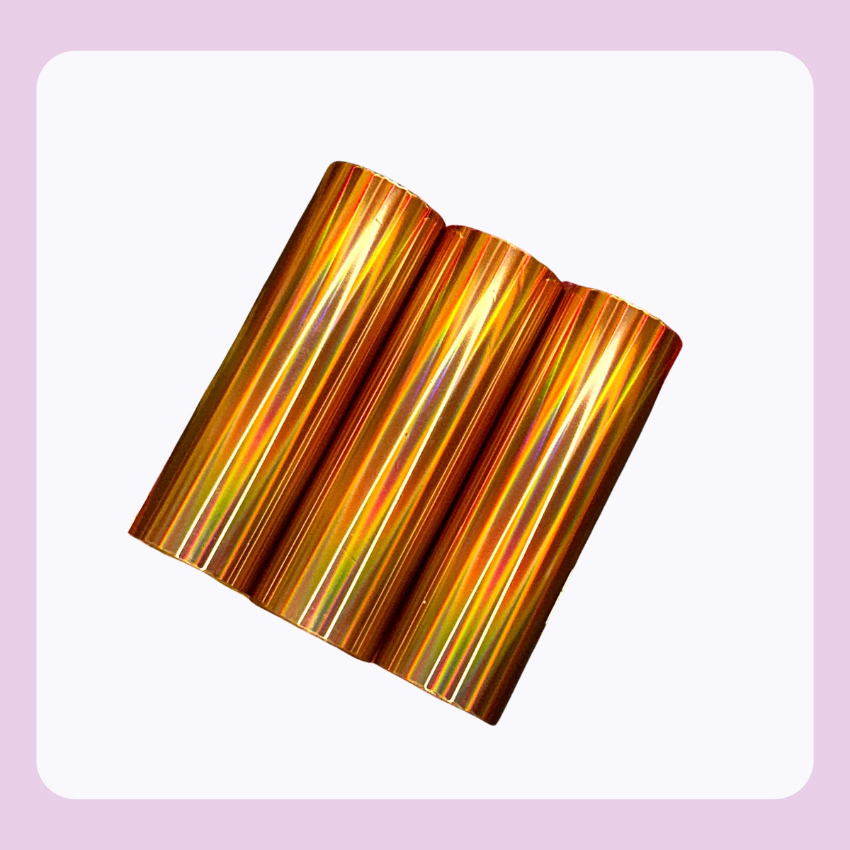 Amber Bronze | Holographic Toner Reactive Foil