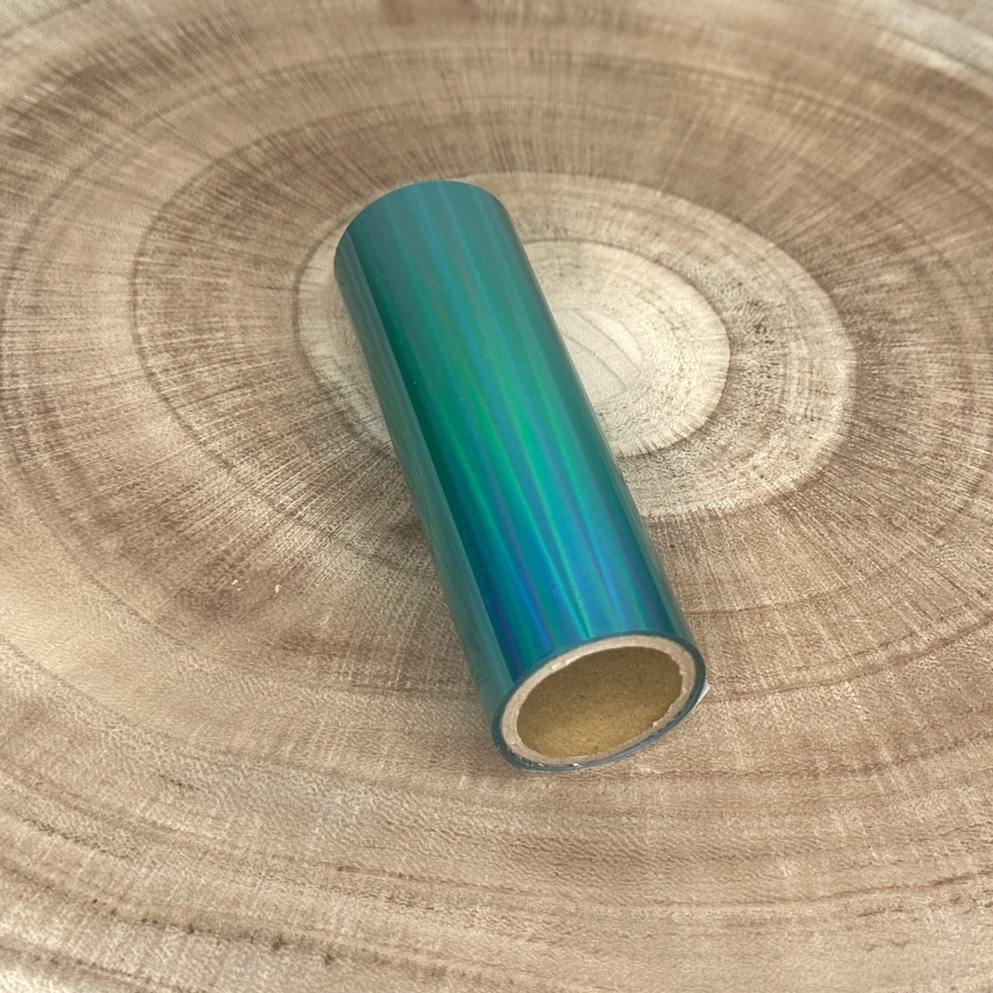 Light Blue Holographic Toner Reactive Foil Roll | 10cm × 5m