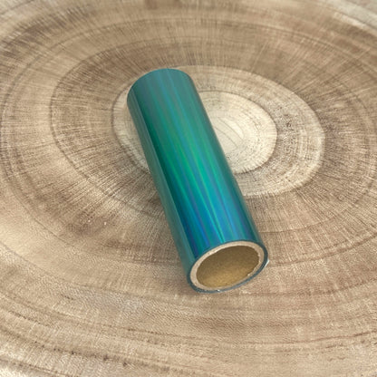 Light Blue Holographic Toner Reactive Foil Roll | 10cm × 5m