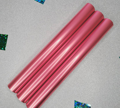 Berry Powder Pink | Satin Matte Toner Reactive Foil | 32cm × 10m