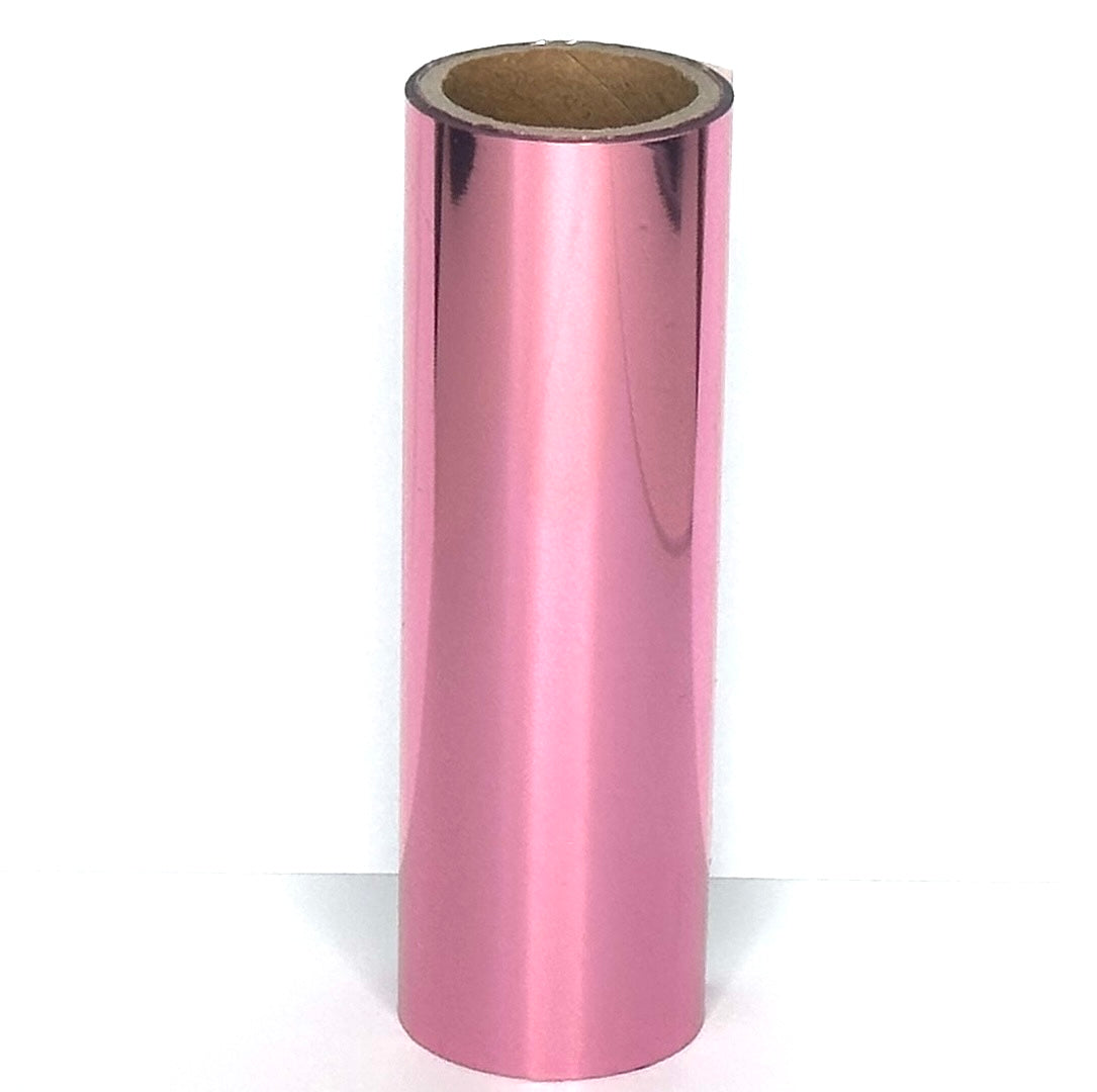 Pink Metallic Toner Reactive Foil Roll | 10cm × 5m