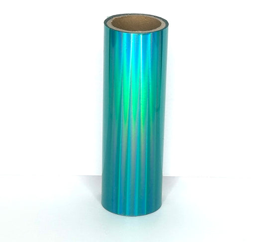 Light Blue Holographic Toner Reactive Foil Roll | 10cm × 5m