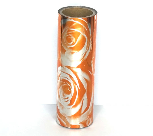 Orange Rose Toner Reactive Foil Roll | 10cm × 5m