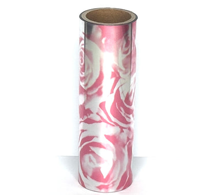Pink Rose Toner Reactive Foil Roll | 10cm × 5m