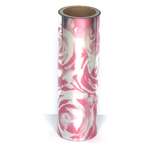 Pink Rose Toner Reactive Foil Roll | 10cm × 5m