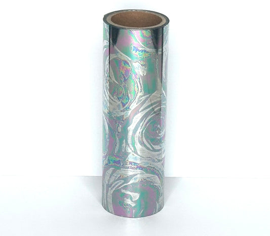 Silver Rose Toner Reactive Foil Roll | 10cm × 5m