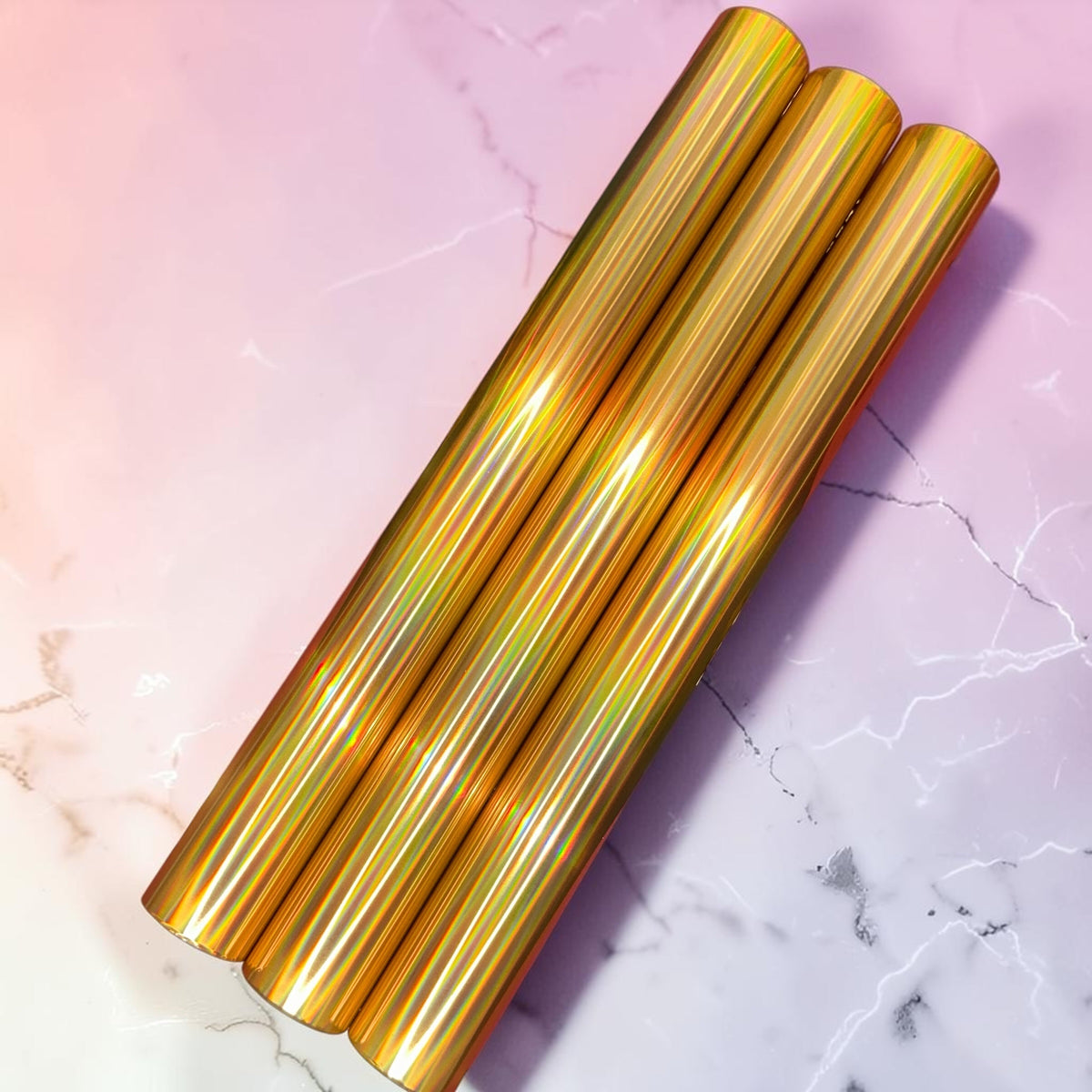 Prism Gold | Holographic Toner Reactive Foil