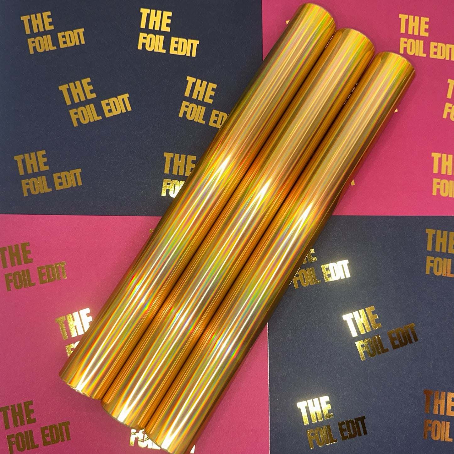Prism Gold | Holographic Toner Reactive Foil