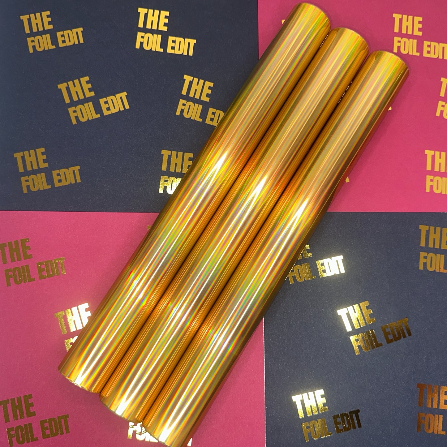 Prism Gold | Holographic Toner Reactive Foil