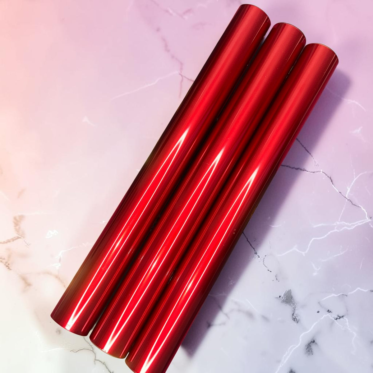 Crimson Red | Satin Matte Toner Reactive Foil