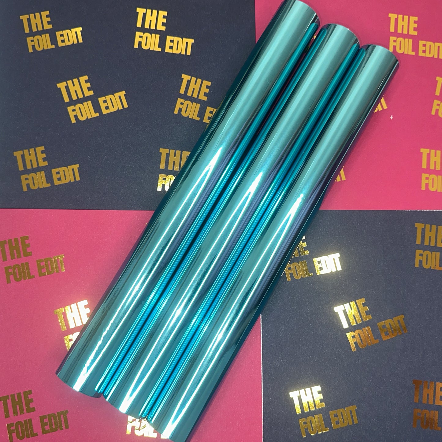 Glacier Blue | Metallic Toner Reactive Foil | 32cm × 10m