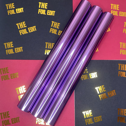 Lavender Purple | Metallic Toner Reactive Foil | 32cm × 10m