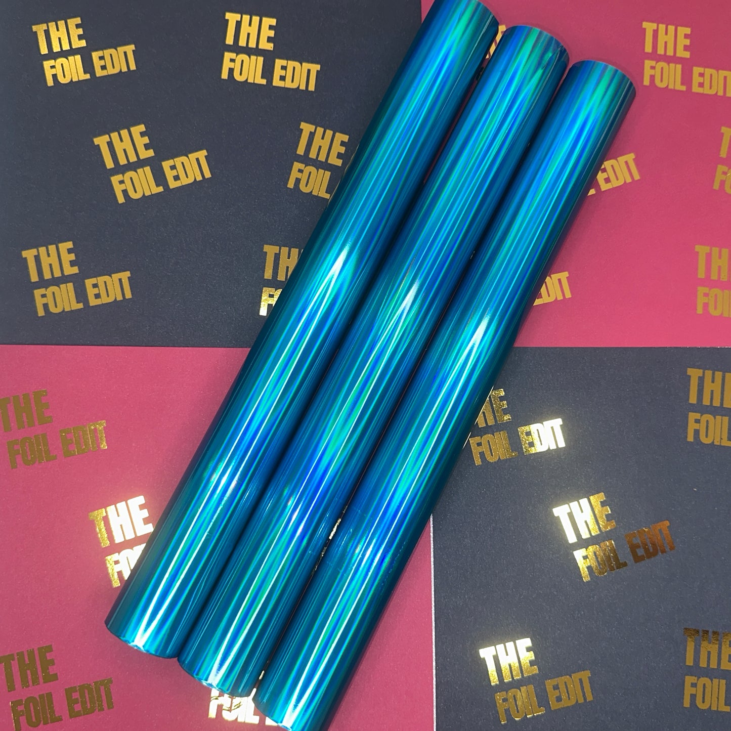 Ocean Blue | Holographic Toner Reactive Foil | 32cm × 10m