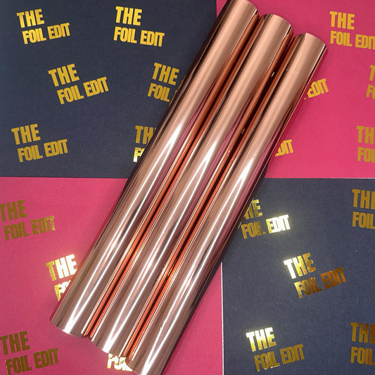 Rose Gold | Metallic Toner Reactive Foil