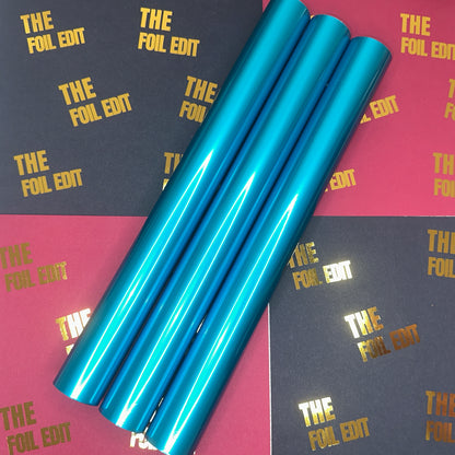 Denim Blue | Satin Matte Toner Reactive Foil | 32cm × 10m