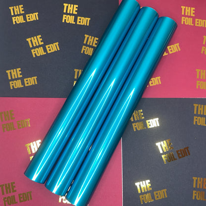 Denim Blue | Satin Matte Toner Reactive Foil | 32cm × 10m