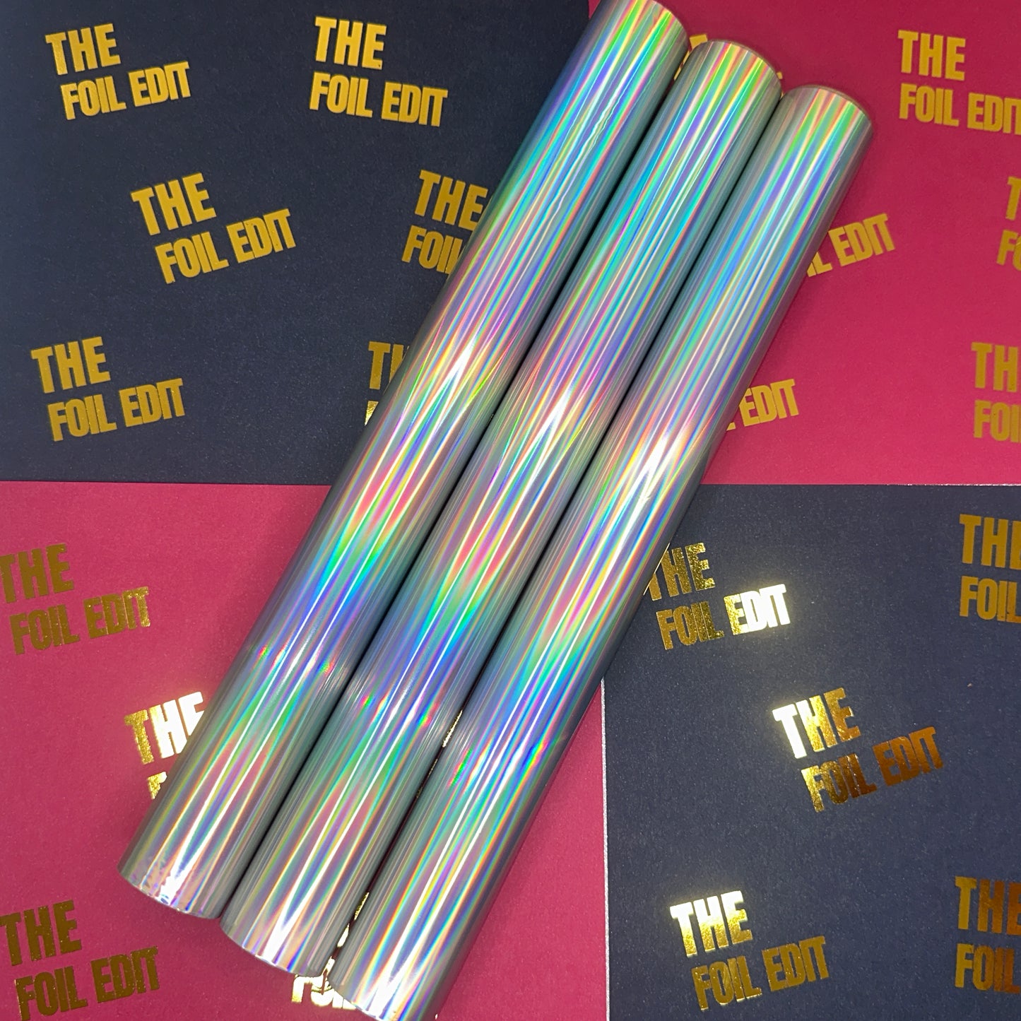 Prism Silver | Holographic Toner Reactive Foil