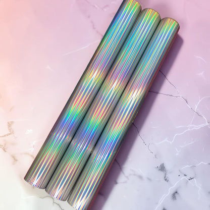 Prism Silver | Holographic Toner Reactive Foil