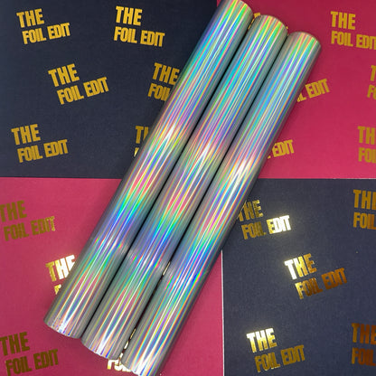 Prism Silver | Holographic Toner Reactive Foil