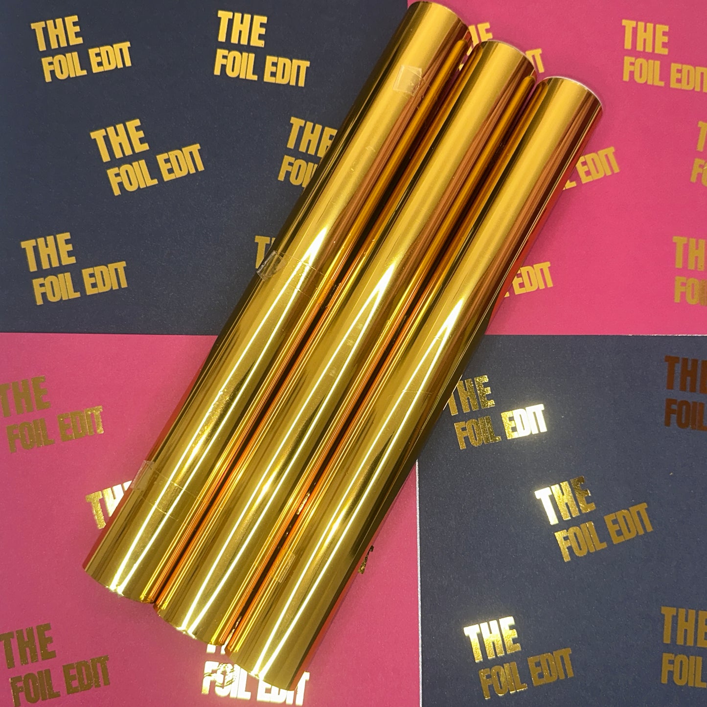 Amber Gold | Metallic Toner Reactive Foil | 30cm × 10m