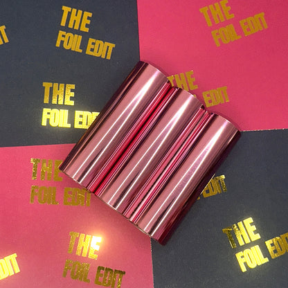 Light Blossom Pink | Metallic Toner Reactive Foil | 10cm × 5m