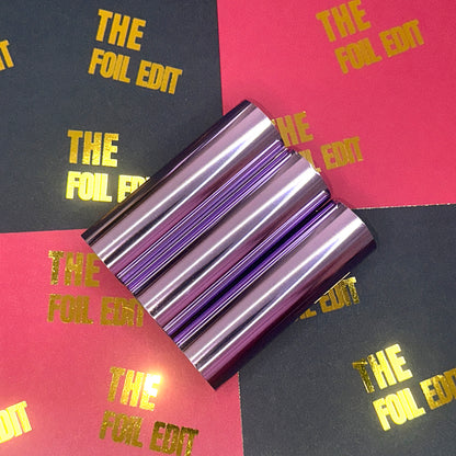 Light Lavender | Metallic Toner Reactive Foil | 10cm × 5m