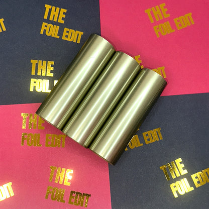 Sage Green | Satin Matte Toner Reactive Foil | 10cm × 5m