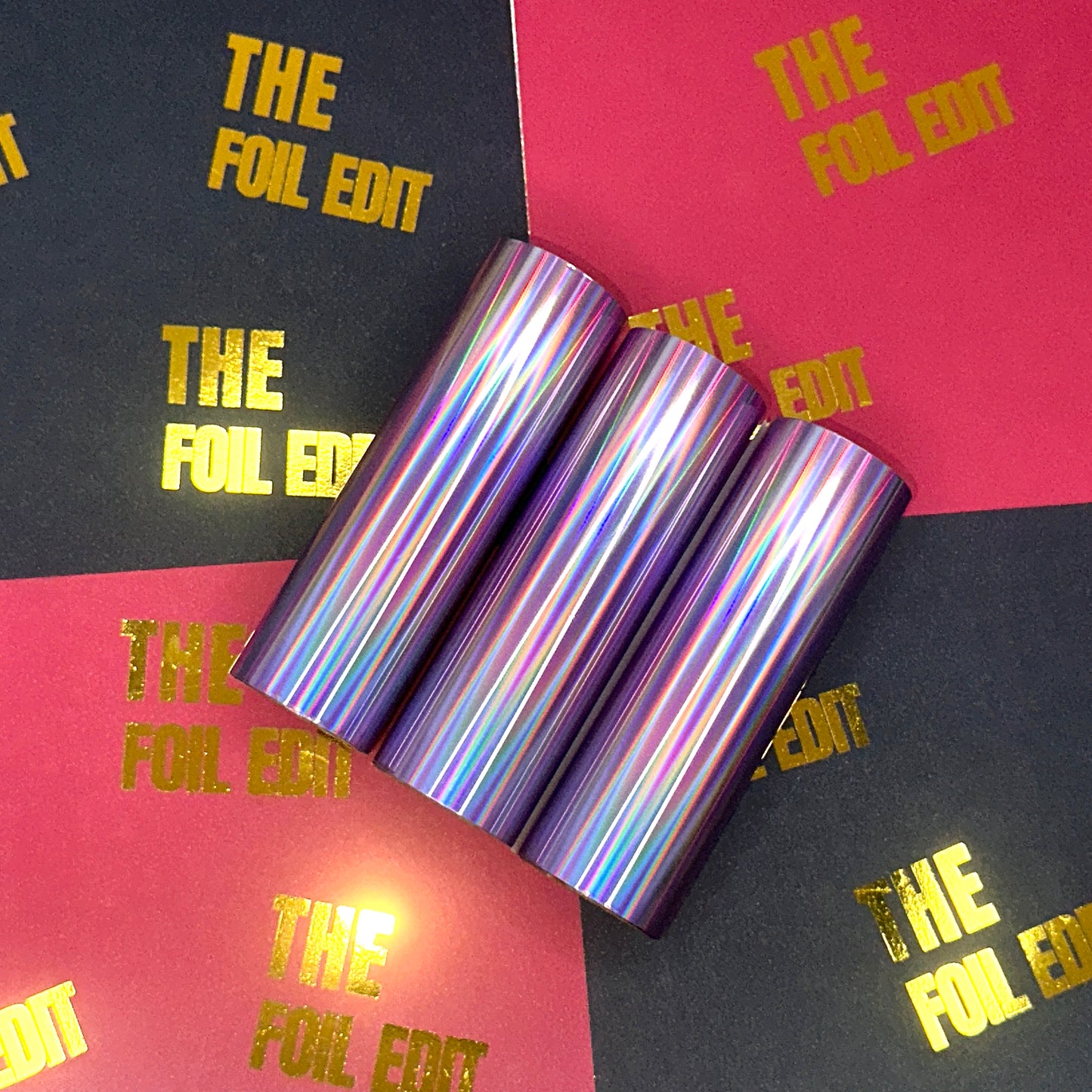 Amethyst Purple | Holographic Toner Reactive Foil | 10cm × 5m
