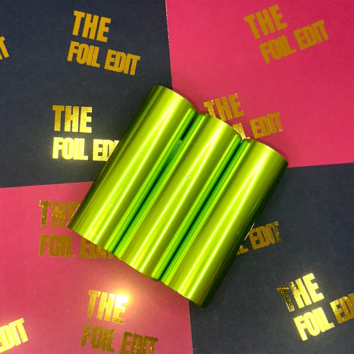 Lemongrass Green | Metallic Toner Reactive Foil | 10cm × 5m