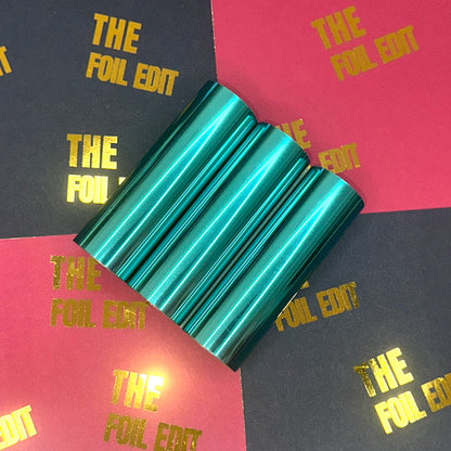 Aurora Blue | Satin Matte Toner Reactive Foil | 10cm × 5m