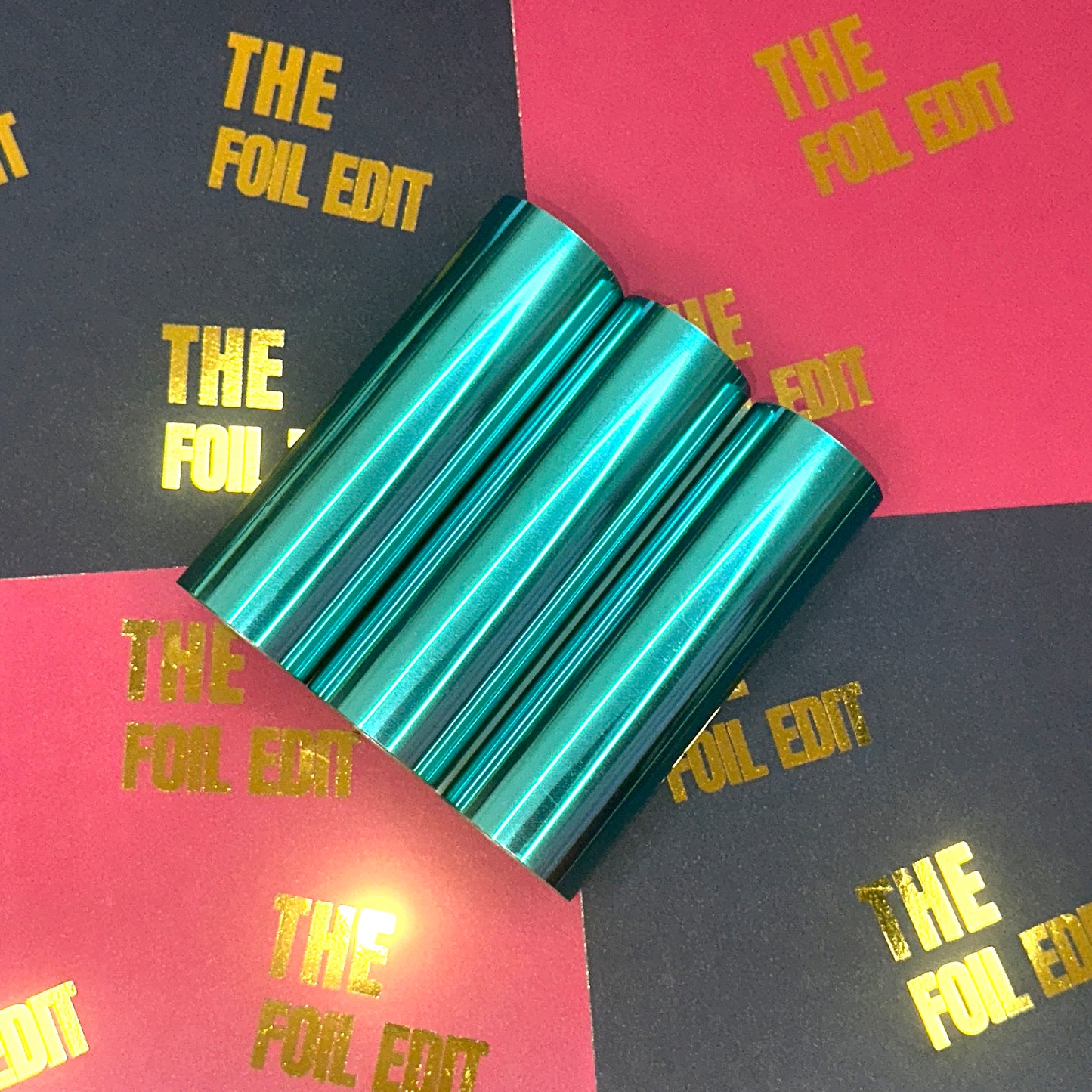 Aurora Blue | Satin Matte Toner Reactive Foil | 10cm × 5m