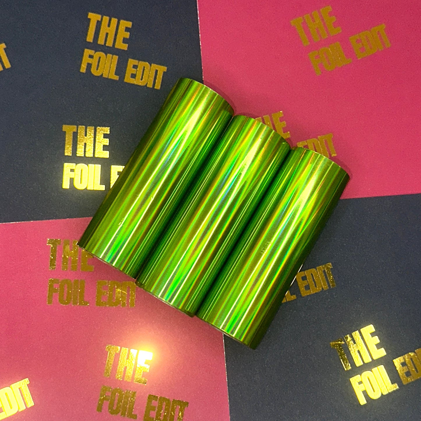 Mint Green | Holographic Toner Reactive Foil | 10cm × 5m