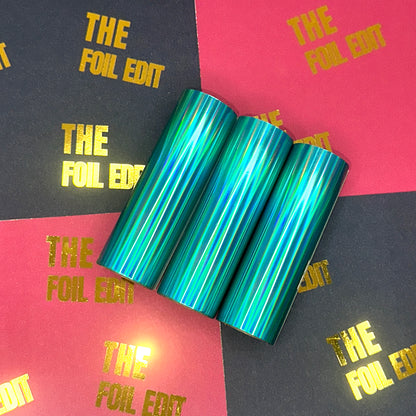 Ice Blue | Holographic Toner Reactive Foil | 10cm × 5m