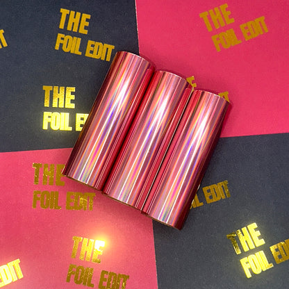 Candy Pink | Holographic Toner Reactive Foil | 10cm × 5m