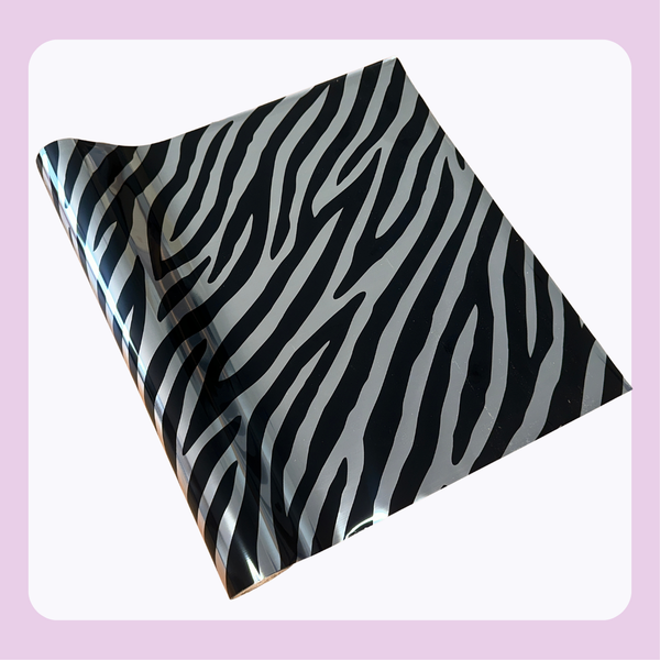 Zebra | Patterned Toner Reactive Foil
