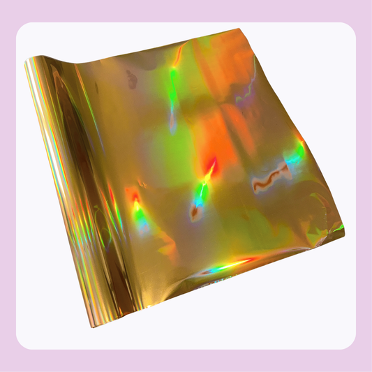 Prism Gold | Holographic Toner Reactive Foil