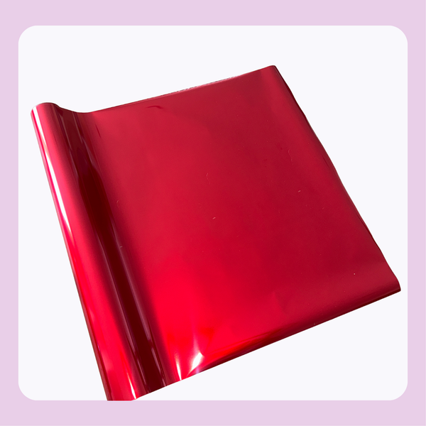 Crimson Red | Satin Matte Toner Reactive Foil