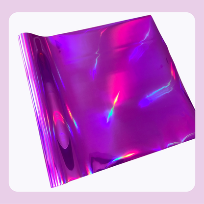 Fuchsia Pink | Holographic Toner Reactive Foil